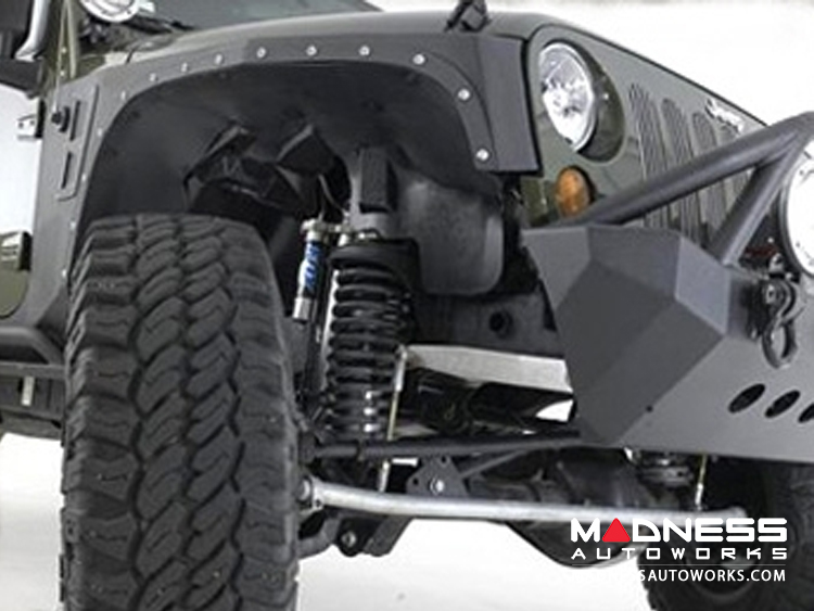 Jeep Wrangler JK XRC Front Fender by Smittybilt - Black Textured